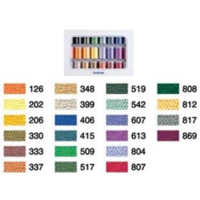 ブラザー ウルトラポス22色刺しゅう糸セット ETS22 刺繍糸 刺しゅうミシン糸 brother【メーカーお取り寄せ商品】 | ブラザー工業 | 03