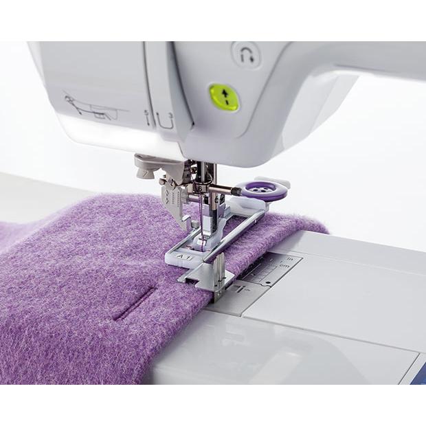 ブラザー 安定板付きボタン穴かがり押え F083AP EMC43〜52,CPD12シリーズ用  イノヴィスVF1 イノヴィスLA イノヴィスVS 【メーカーお取り寄せ商品】 | ブラザー工業