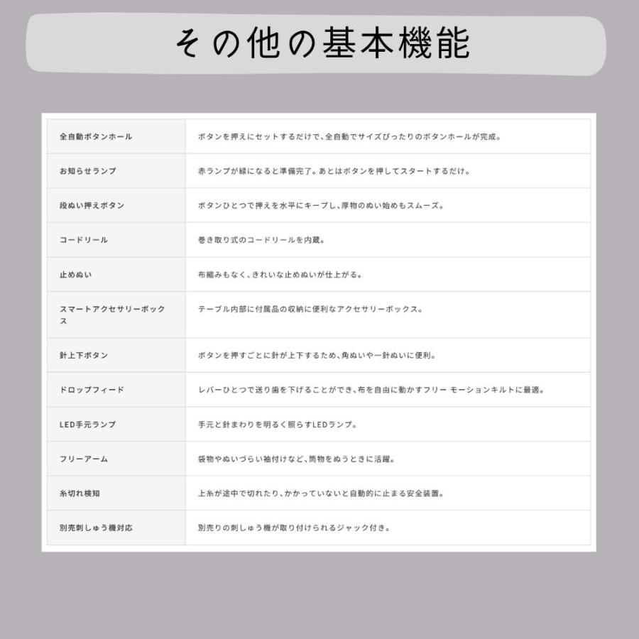 ミシン 本体 初心者 mycrie FFH-6000 FFH6000ミシン ハッピージャパン コンピューターミシン ミクリエ HappyJapan おすすめ 人気 簡単 文字縫い | ハッピージャパン | 11