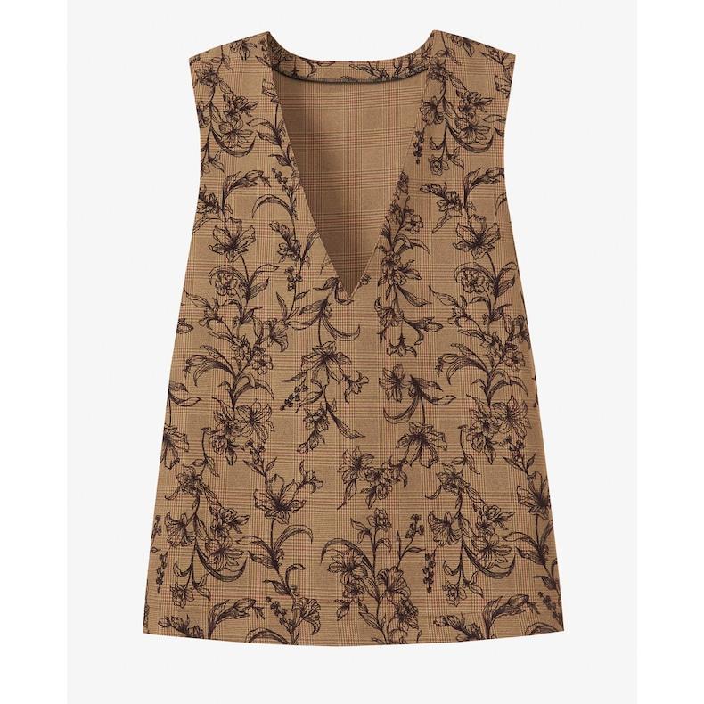 型紙 パターン Vネックチュニックベスト 6049 フィットパターン サンプランニング 大人 子供 ベビー 赤ちゃん 作り方 洋裁 手作り 簡単 レシピ | ブランド登録なし | 03