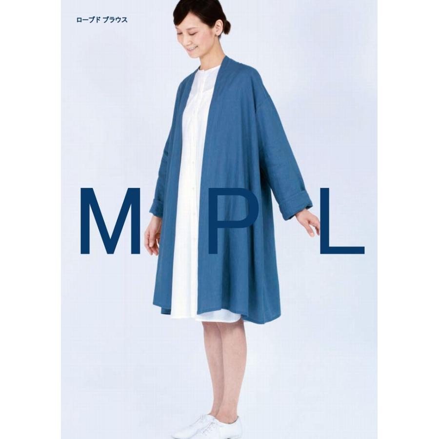 型紙 パターン ローブドブラウス ｎo M1 Mパターン研究所 サンプランニング 大人 子供 ベビー 赤ちゃん 作り方 洋裁 M1 あなたの街のミシン専門店創作工房 通販 Yahoo ショッピング