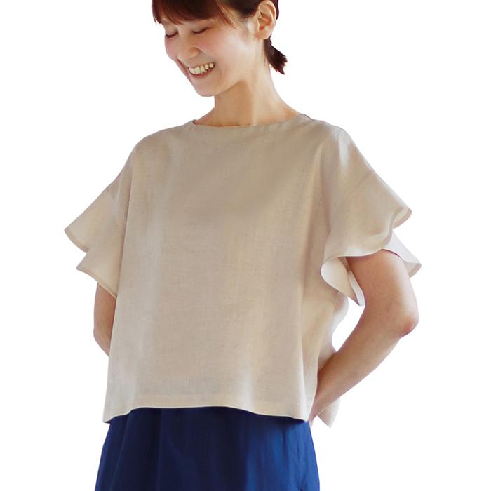 型紙 パターン ラッフルスリーブブラウス M220 Mパターン研究所  サンプランニング 大人 子供 ベビー 赤ちゃん 作り方 洋裁 | ブランド登録なし | 03