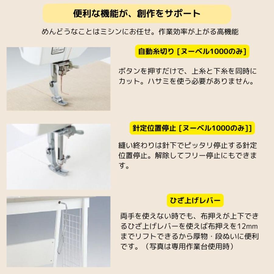 ブラザー工業 職業用ミシン ブラザー ヌーベル1000 Nouvelle1000