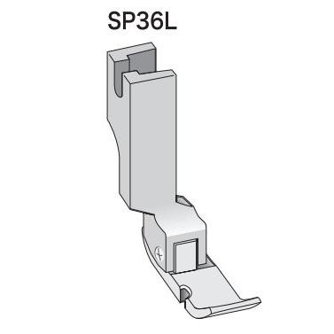 左端自由縫い押え 8mm SP36L SUISEI スイセイ 左端縫い押え金 細幅 左右 押金 工業用ミシン用 スイセイ 押さえ | ブランド登録なし