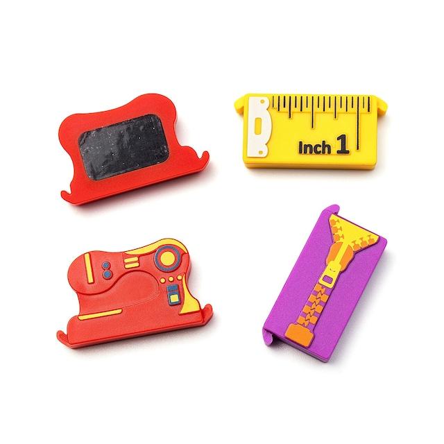 マグネット定規1個 パッチワーク キルト ソーイング 手芸 縫製 裁縫 ハンドメイド 洋裁 ジャノメ JANOME | ブランド登録なし