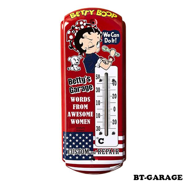 ペンズオイル　BETTY BOOP STP 温度計　PENNZOIL ガレージ　ハーレー　チョッパー　サーモメータ― |  | 02