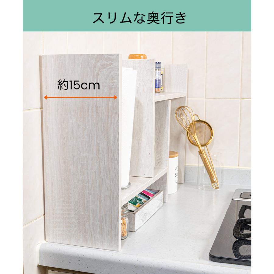 卓上ラック オープンラック コンパクトラック ディスプレイラック 本棚 収納家具 組立家具 11カラー |  | 15