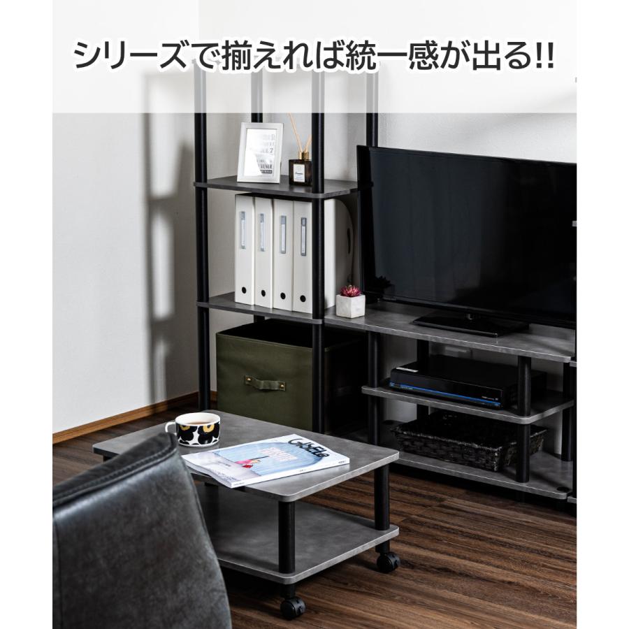 テーブル キャスター付 マルチテーブル ローテーブル センターテーブル サイドテーブル  オープンラック |  | 11