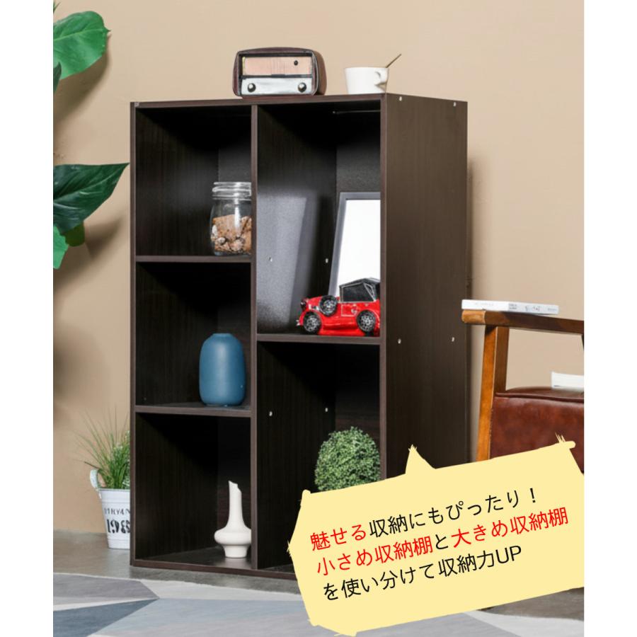 大容量カラーボックス 2個セット 2列 2段 3段 A4対応 ベーシックカラー |  | 05