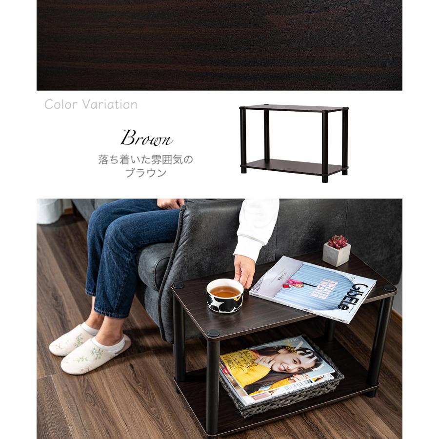 スリムラック 2段 オープンラック ブラックポール オープンシェルフ システムラック カラーボックス 棚 シェルフ 本棚 収納 |  | 13