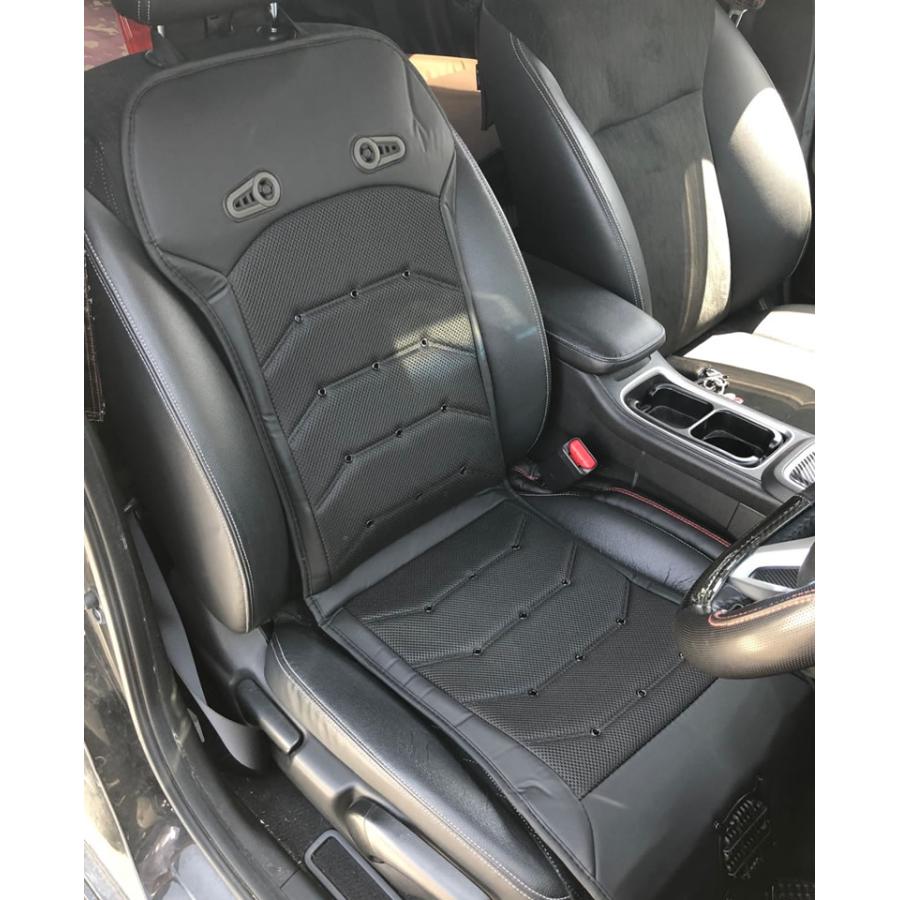 クールエアーカーシート 風量 強弱切り替え オン/オフスイッチ シガー