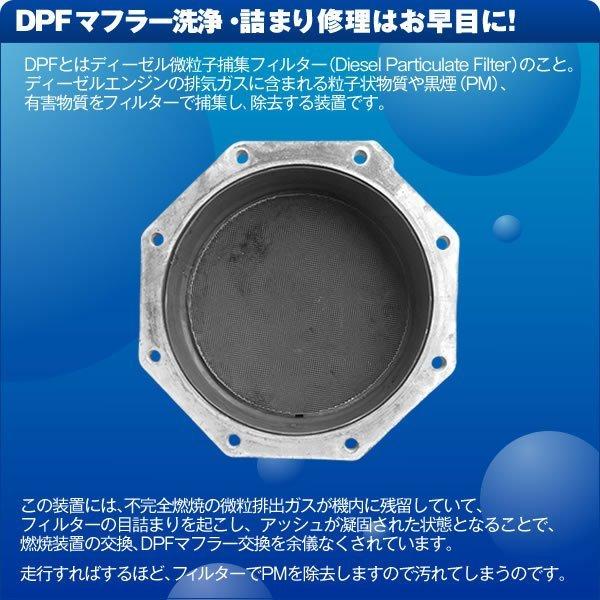 DPFマフラー 触媒 コンドル MK35A MK36A MK36C MK37D PK37B DPF洗浄 日野 中型 4t トラックの画像
