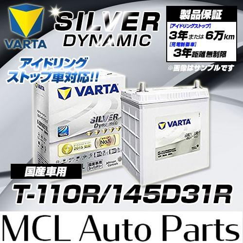 VARTA T-110R/145D31R 世界シェアNO.1バッテリー クラリオス VARTA