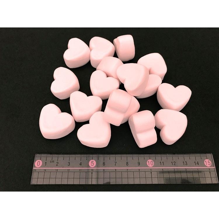 ハートマシュマロ ピンク (お徳用200gx20袋入り) 送料無料 お菓子作り