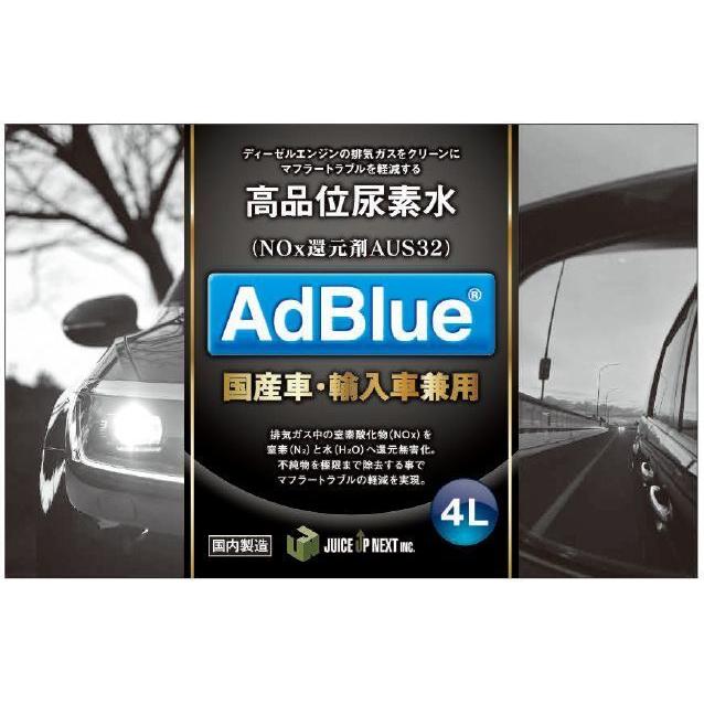高品位尿素水 エコツーライト アドブルー 4L ポリタンク入 国産・輸入