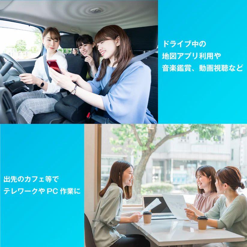 USBスティック型Wi-Fiルーター ecoco 1年間ギガ付  契約不要 月額費用無し バッテリーレス ギガリチャージ可能（有効期限30日の10GBチケット2枚をプレゼント！） |  | 04