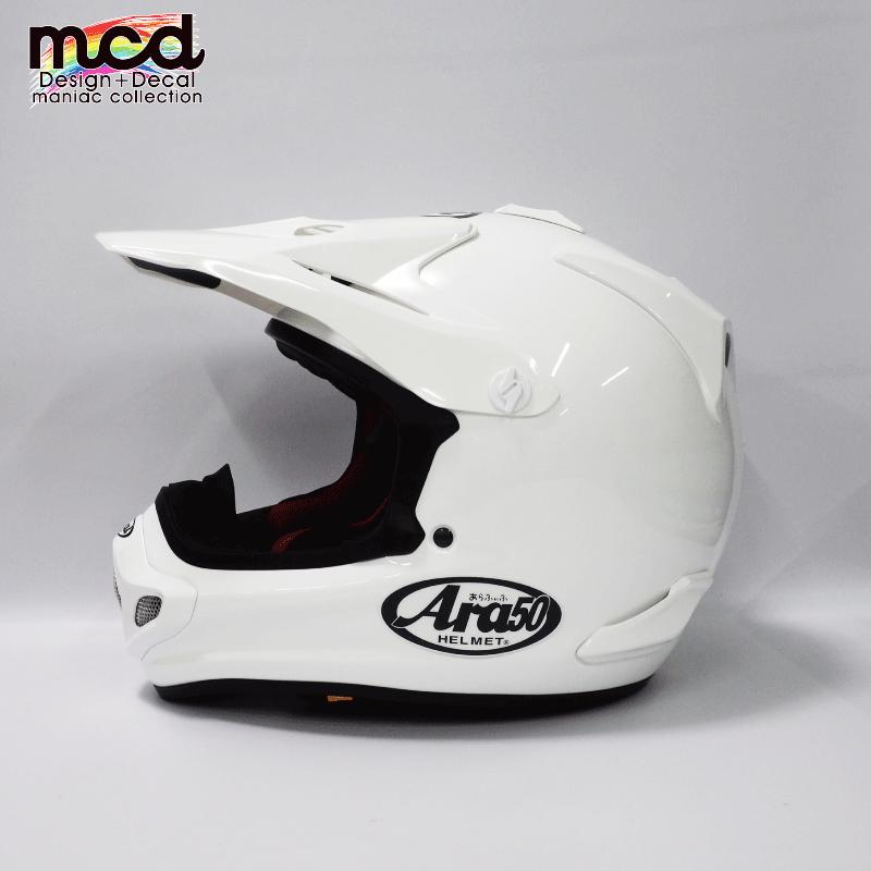 マットラミ）「Ara50」 パロディ 面白ステッカー マット バイク