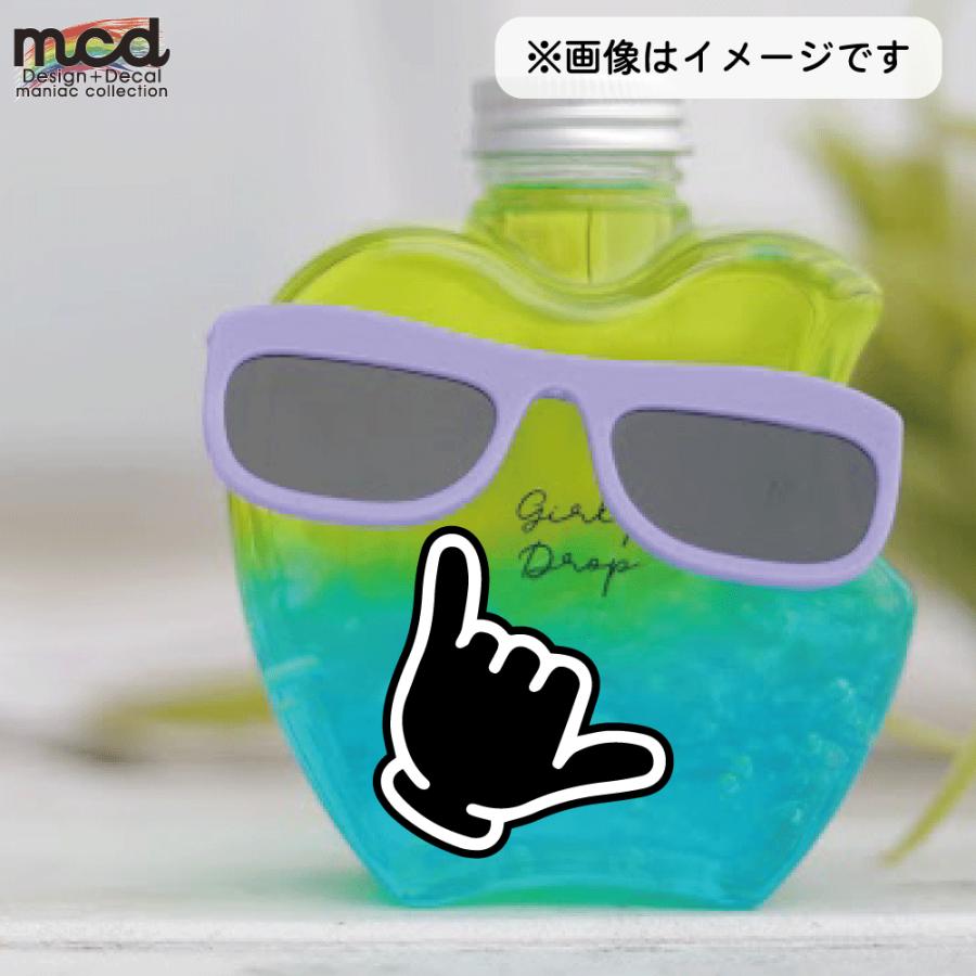 【未開封】ハワイアロハハンドサインストラップ シャカサイン 小 7cm ブラック ハングルース アロハ ハワイ 挨拶