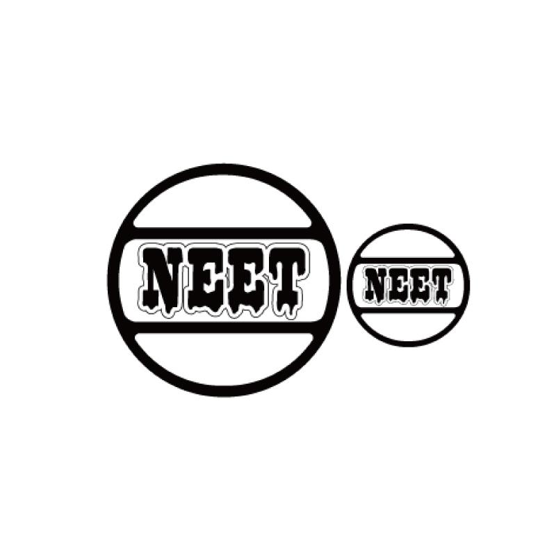 汎用 ビート じゃなくて ニート タイプa 2枚セット Neet ステッカー 車 バイク パロディ パロディステッカー 汎用 カスタム パーツ Decar マニアックコレクション 通販 Yahoo ショッピング