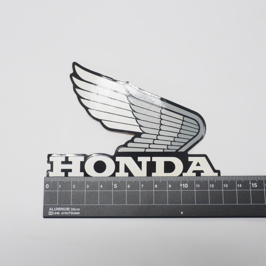 現品限り ホンダ純正 旧ロゴ ウイングマークステッカー オールドウイング (右のみ)シルバー 87121-KE8-300ZA :dede0025:マニアックコレクション - 通販 - Yahoo!ショッピング 現品限り ホンダ純正 旧ロゴ ウイングマークステッカー オールドウイング (右のみ)シルバー 87121-KE8-300ZA :dede0025:マニアックコレクション - 通販 - Yahoo!ショッピング