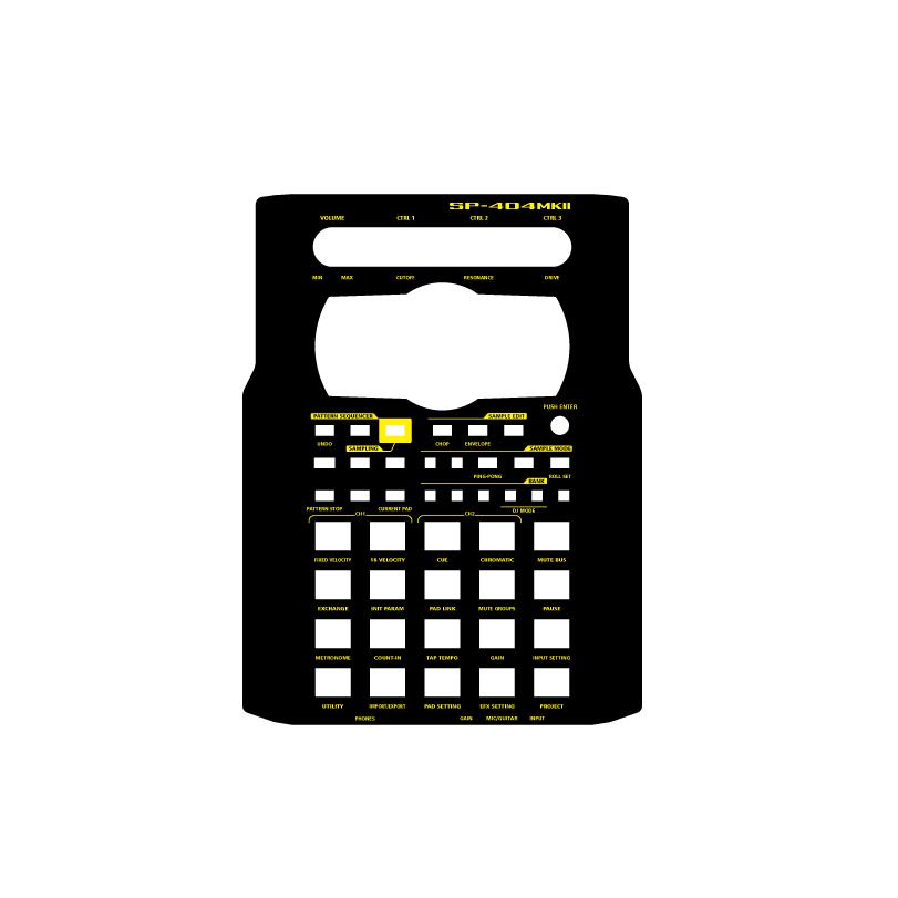 ローランド SP-404-MK2 ((ブラック)) カスタムスキン サンプラー