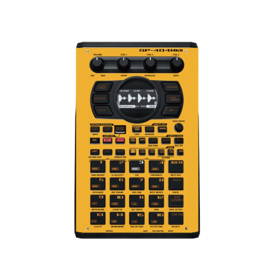 ローランド SP-404MK2 イエロー カスタムスキン サンプラー ステッカー