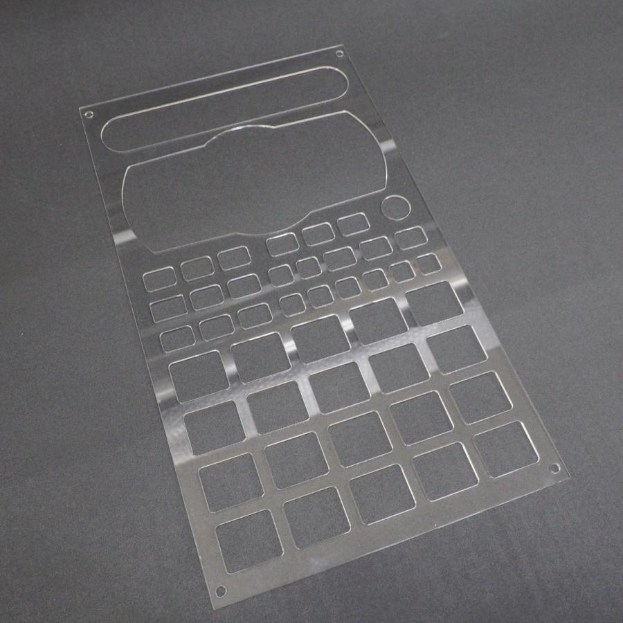 ローランド SP-404MK2 透明アクリル 保護パネル アクリルカバー クリア