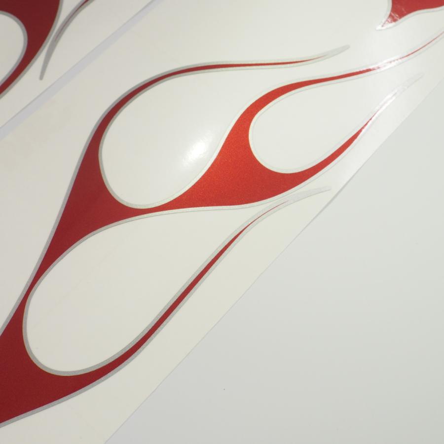 メタリック ゴールド ファイヤーパターン 30cm 左右セット ファイヤー