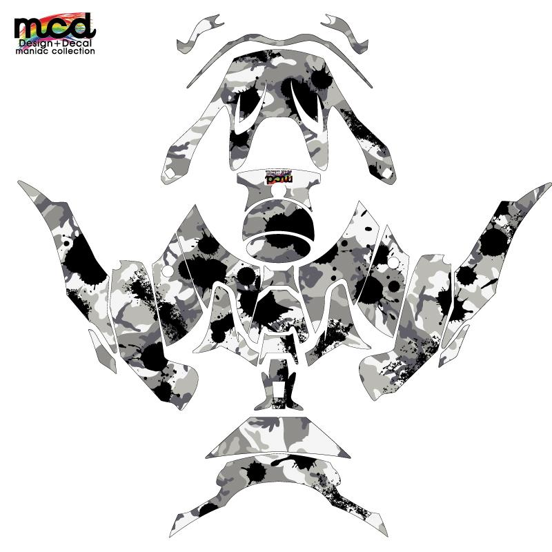 ARAIヘルメットV-CROSS4デカールキット ステッカー ヘルメット