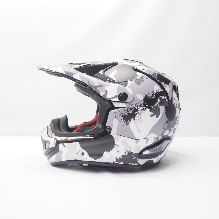 Araiヘルメットv Cross４デカールキット ステッカー ヘルメットカスタム カモフラ 迷彩 グレー系 インクスプラッシュ セット Dehelaraikamo1 マニアックコレクション 通販 Yahoo ショッピング