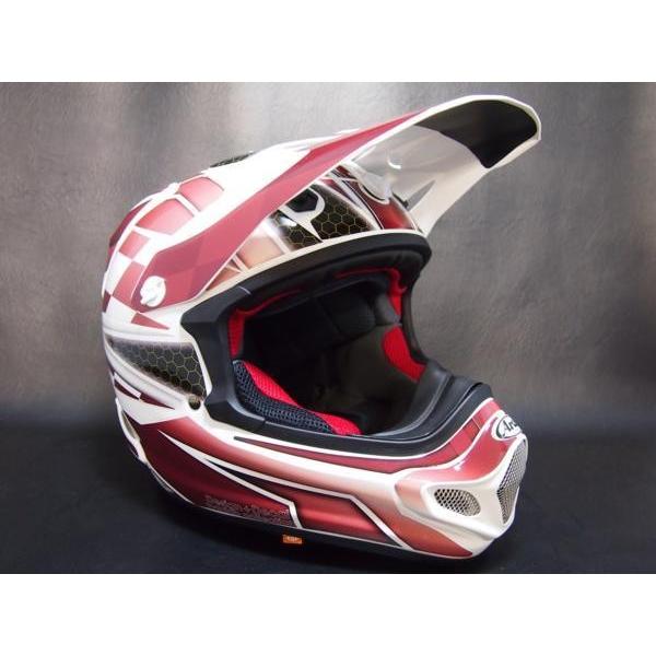 Arai ヘルメット 紫/白/黄色 グラフィックデザイン