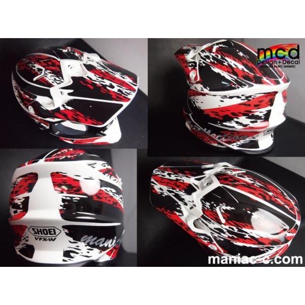 Shoei Vfx W ヘルメットデカール グランジ デカールセット ステッカー ショウエイ オフ車 オフロード レース Dehelvfxwk1led マニアックコレクション 通販 Yahoo ショッピング