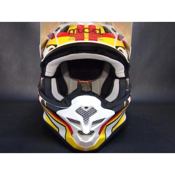 ステッカー）SHOEIヘルメットVFX-W用 デカール TYPE-SZK 黒赤黄 保護に