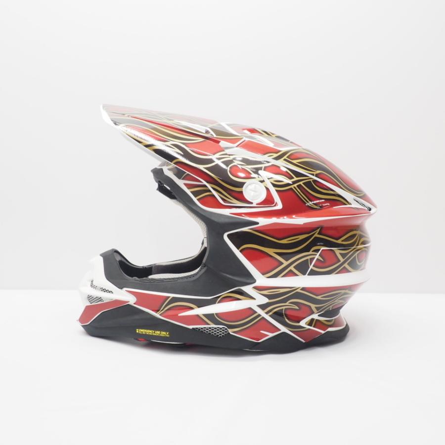 ゴールド) SHOEI VFX-WR Mサイズ用 ヘルメット デカール メタリック