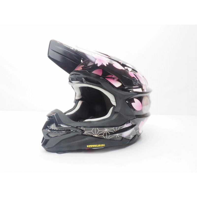 SHOEI VFX-WR Mサイズ用 ヘルメット デカール 『桜吹雪』黒 ショウエイ