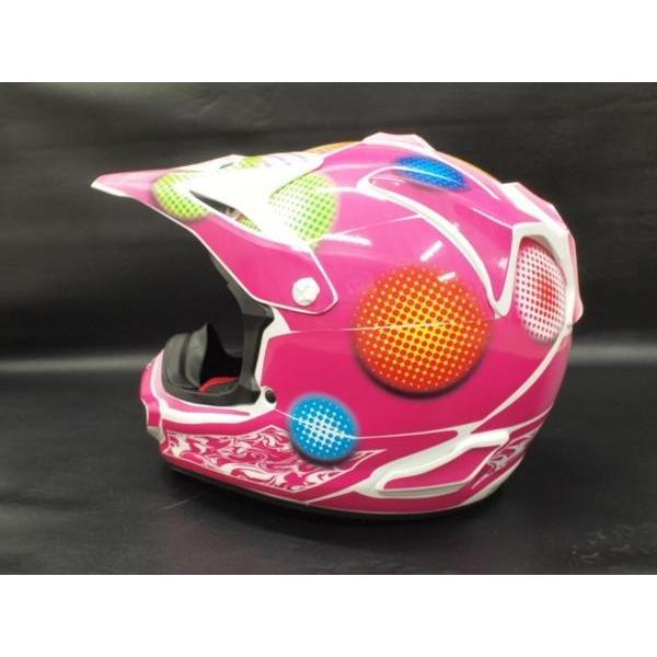 Arai Vcross4 ヘルメット デカールセット ステッカー ドットブルー