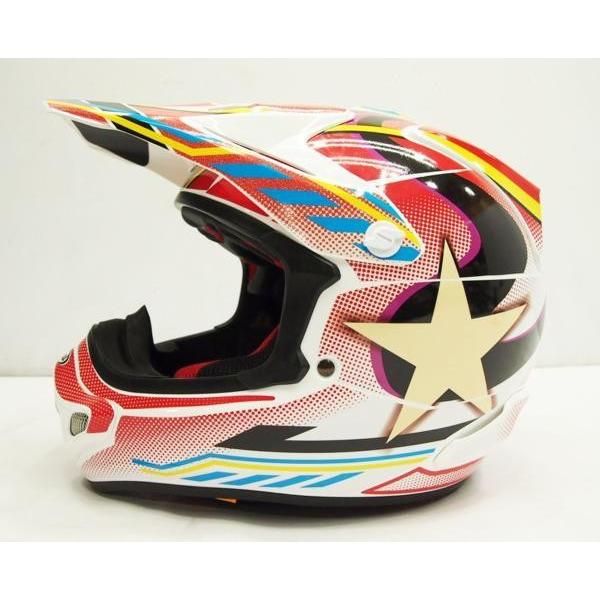 Arai Vcross4 ヘルメット デカールセット ステッカー メカレッド 保護