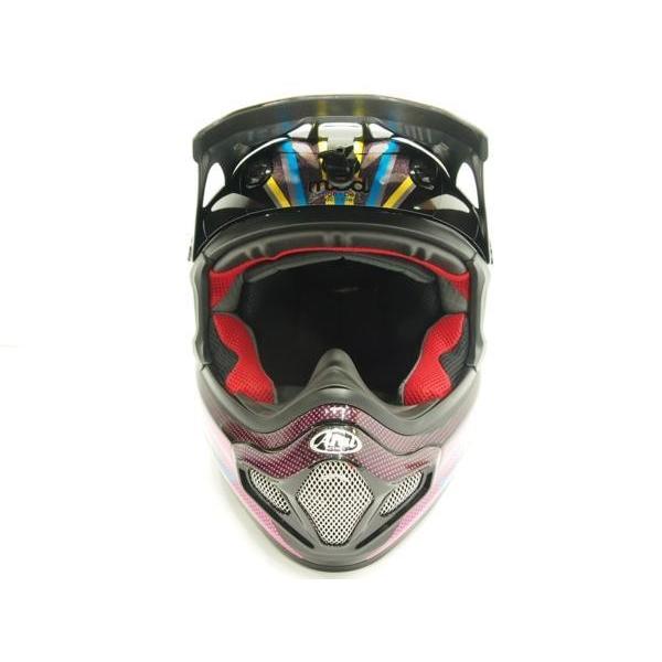 Arai Vcross4 ヘルメット デカールセット ステッカー メカオレンジ