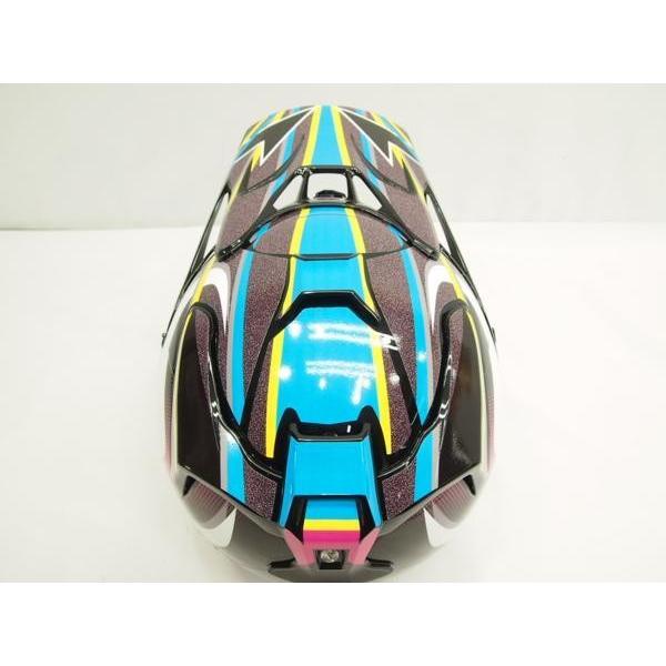 Arai Vcross4 ヘルメット デカールセット ステッカー メカオレンジ
