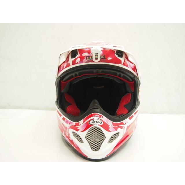 Arai Vcross4 ヘルメット デカールセット ステッカー 和柄 桜吹雪 白