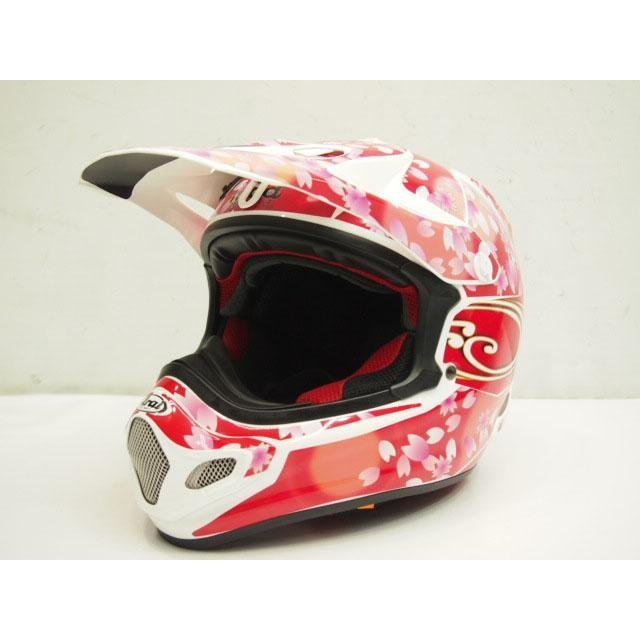 Arai Vcross4 ヘルメット デカールセット ステッカー 和柄 桜吹雪 緑