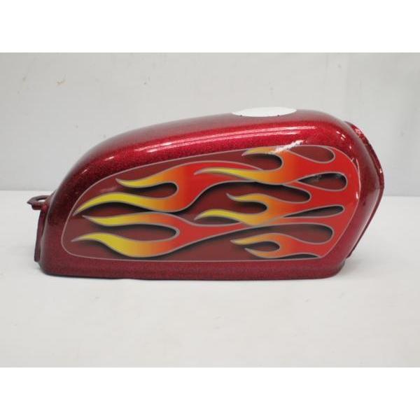 エイプ50/100 タンクデカール イメチェンにファイヤータイプ白 ape50/100 |  | 01