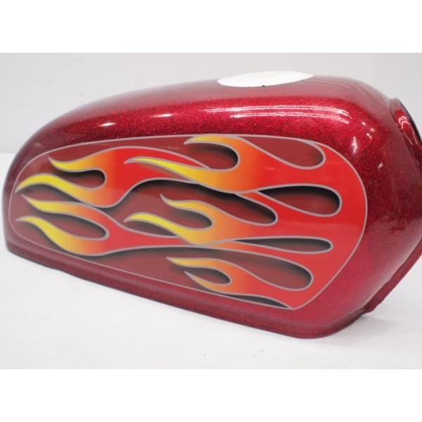 エイプ50/100 タンクデカール イメチェンにファイヤータイプ白 ape50/100 |  | 02