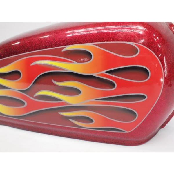 エイプ50/100 タンクデカール イメチェンにファイヤータイプ白 ape50/100 |  | 03