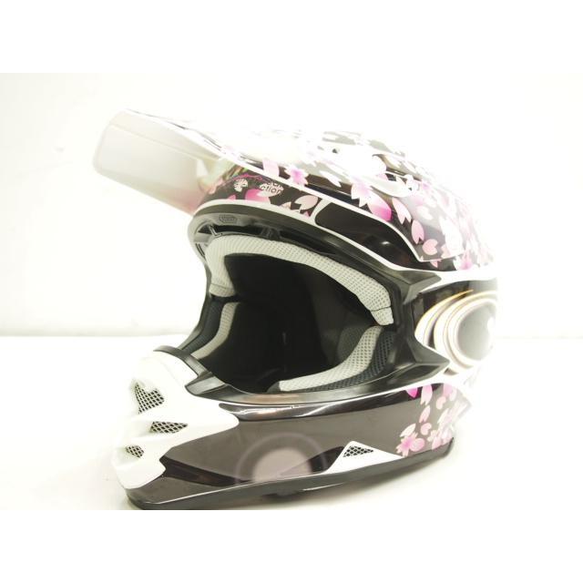 SHOEI VFX-W ヘルメットデカール 和柄 桜吹雪 赤 デカールセット