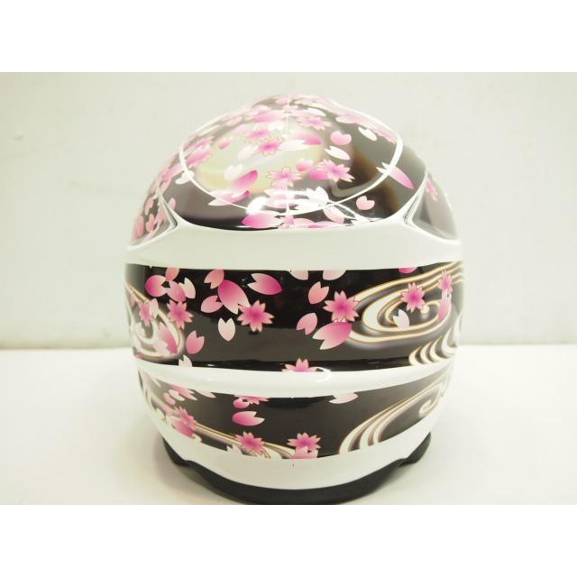 SHOEI VFX-W ヘルメットデカール 和柄 桜吹雪 赤 デカールセット