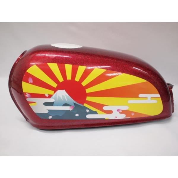 エイプ50/100 タンクデカール 元気な和柄タイプ 黄 ape50/100 |  | 01