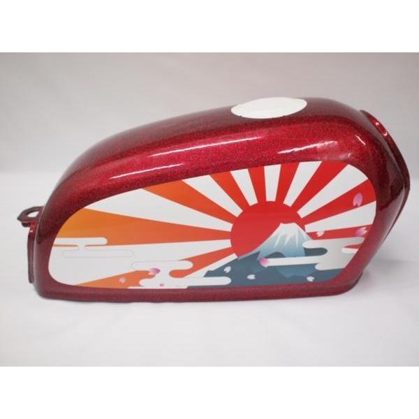 エイプ50/100 タンクデカール 元気な和柄タイプ オレンジ ape50/100 |  | 01