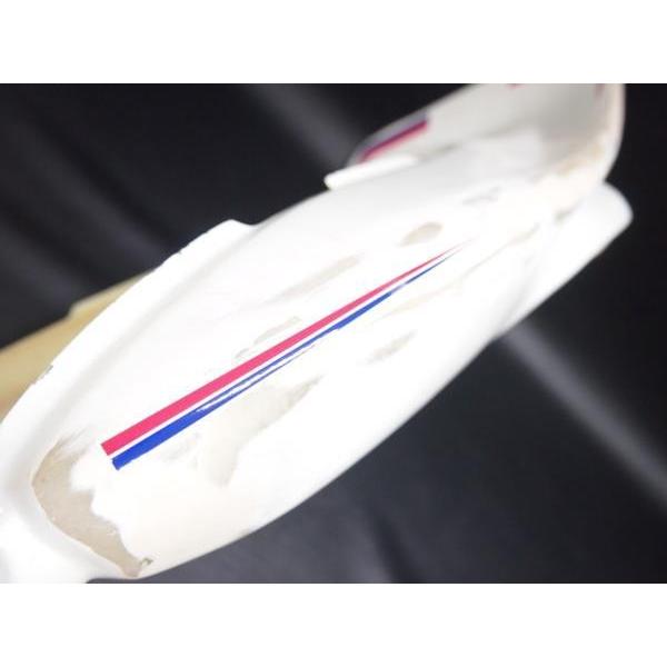 やんちゃ使用 羽根テール 社外シートカウル デカール 赤黒 ゼファー400