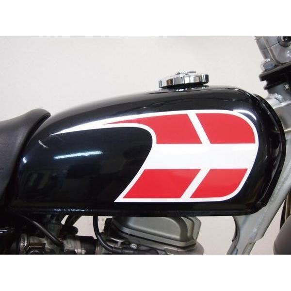 ホンダ エイプ50 100用 タンク デカール ステッカー MODEL YXD03